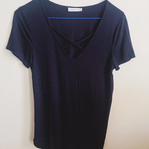 NWOT Emory Park Dulce Short Sleeve Knit Top